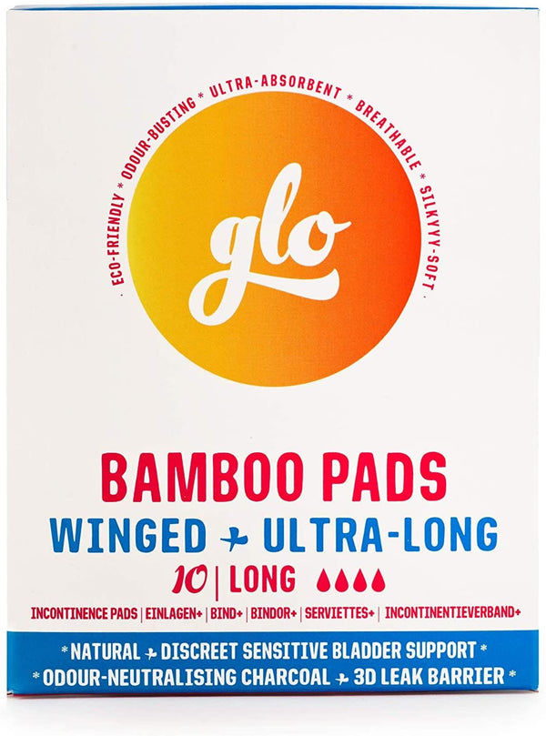 GLO Bamboo Winged & Ultra-Long - Long 10 Pads Image 1