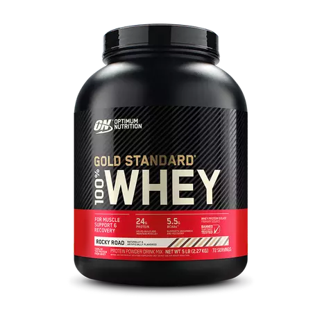 Optimum Nutrition Gold Standard 100% Whey - Rocky Road (5 lbs) [Clearance]