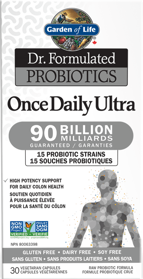 Garden of Life Dr. Formulated Probiotics Once Day Ultra 90 Billion 30 VCaps Image 1