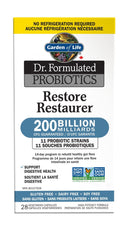 Garden of Life Dr. Formulated Probiotics Restore 200 Billion Shelf-Stable 28 VCaps Image 1