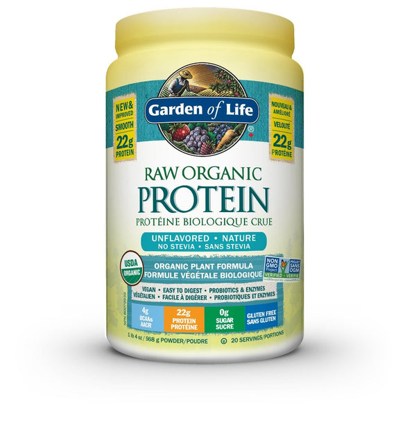Garden of Life Raw Organic Protein - Unflavoured 568 g Image 1