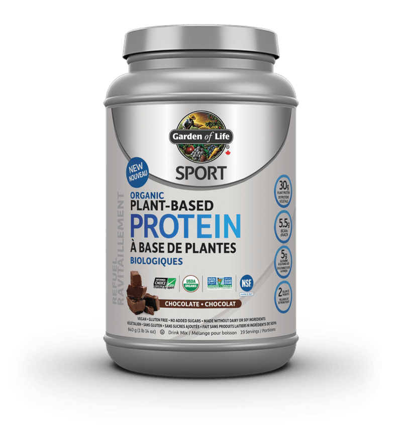 Garden of Life Sport Organic Plant-Based Protein - Chocolate 840 g Image 1