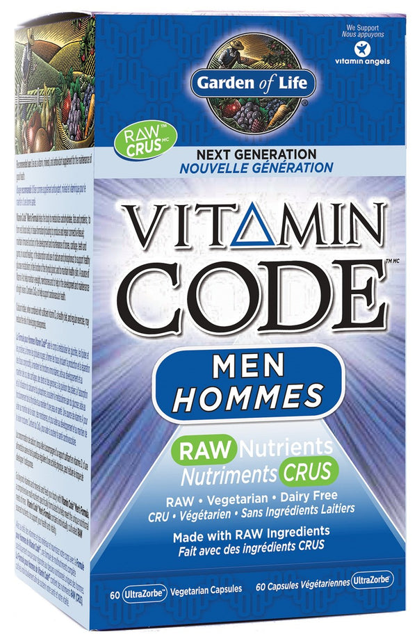 Garden of Life Vitamin Code Men's Multivitamin 60 VCaps Image 1