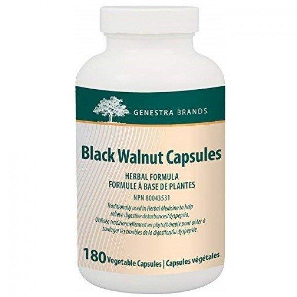 Genestra Black Walnut Capsules Herbal Formula VCaps Image 2