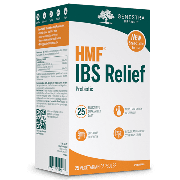 Genestra Brands HMF IBS Relief Probiotic Billion 25 VCaps Image 1