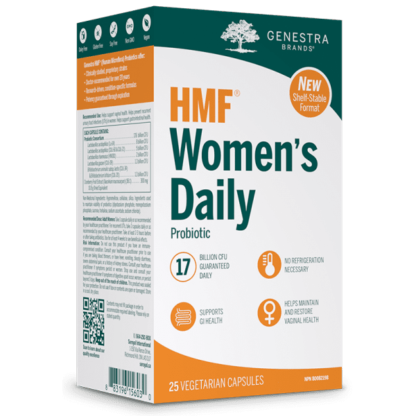 Genestra Brands HMF Women's Daily 17 Billion CFU 25 VCaps Image 1