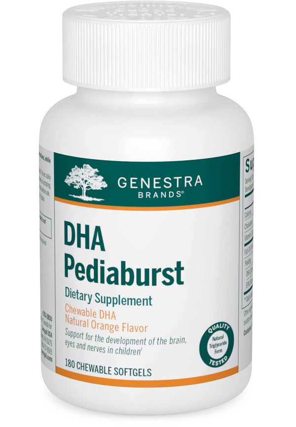 Genestra DHA Pediaburst - Natural Orange 180 Chewable Softgels Image 1