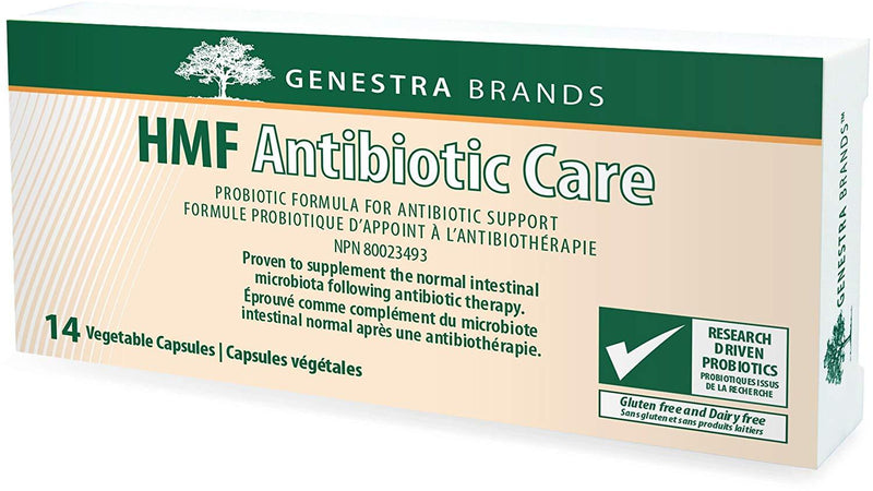 Genestra HMF Antibiotic Care 14 VCaps Image 1