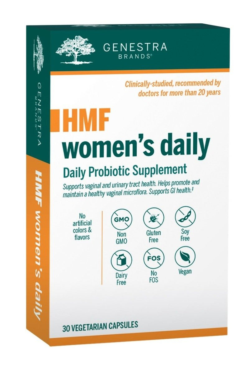 Genestra HMF Women's Daily Probiotic Supplement 30 VCaps Image 1