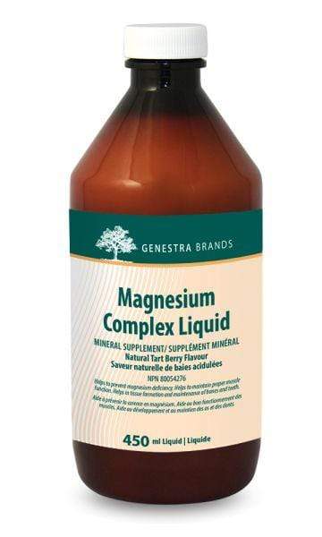 Genestra Magnesium Complex Liquid - Natural Tart Berry 450 mL Image 1