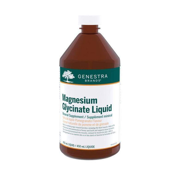 Genestra Magnesium Glycinate Liquid - Natural Apple-Pomegranate 450 mL Image 1