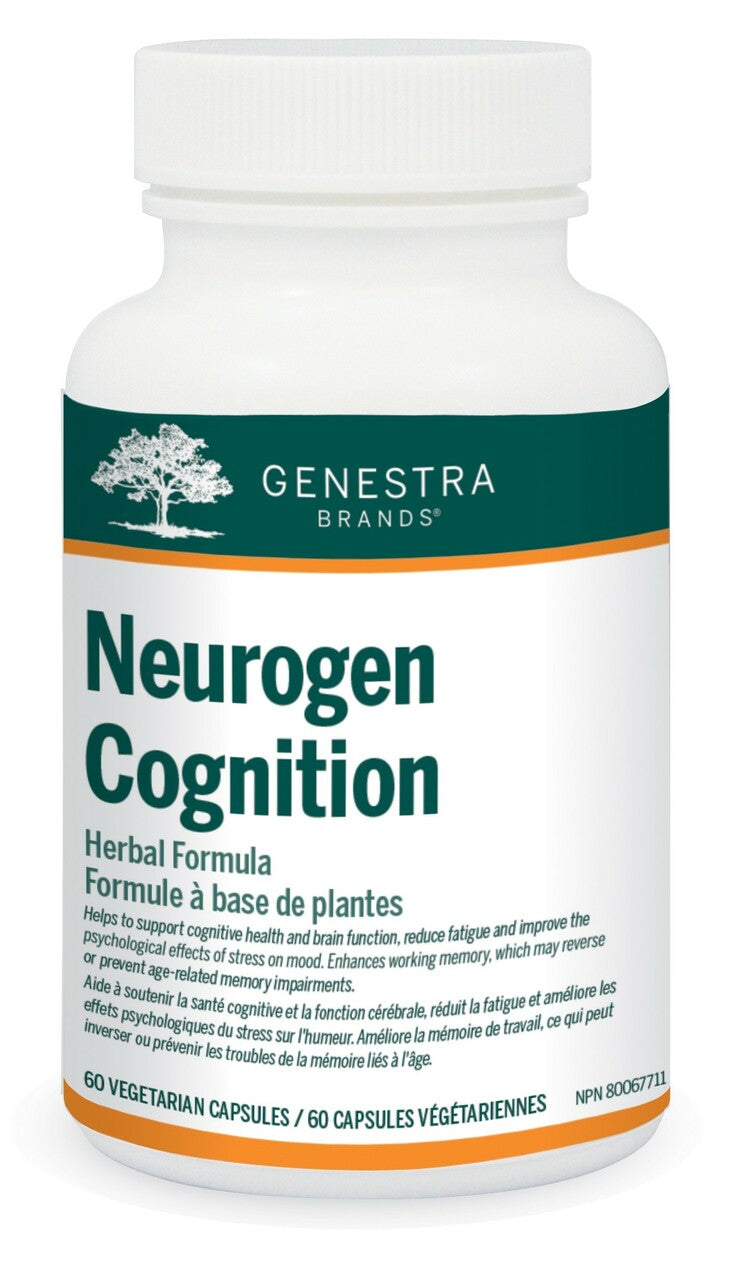 Genestra Neurogen Cognition 60 VCaps Image 1