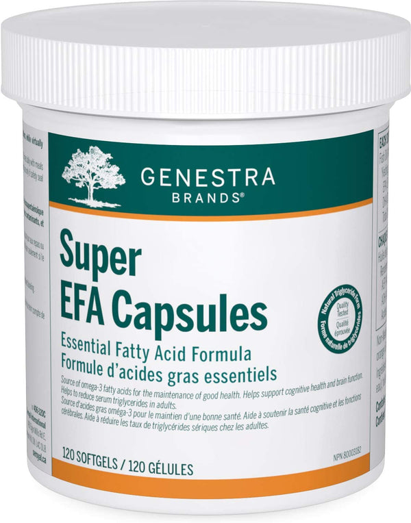 Genestra Super EFA Capsules 120 Softgels Image 1