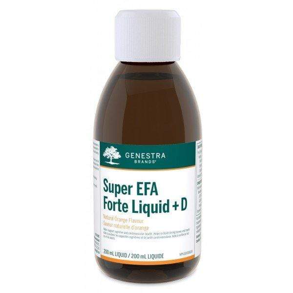 Genestra Super EFA Forte Liquid + D - Natural Orange Image 1