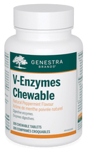 Genestra V-Enzymes - Peppermint 100 Chewable Tablets Image 1