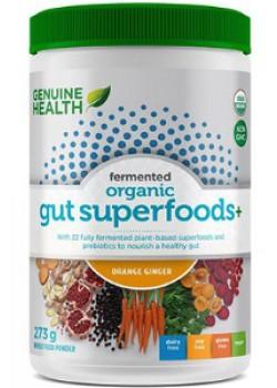 Genuine Health Fermented Organic Gut Superfoods+ - Orange Ginger 273 g Image 1