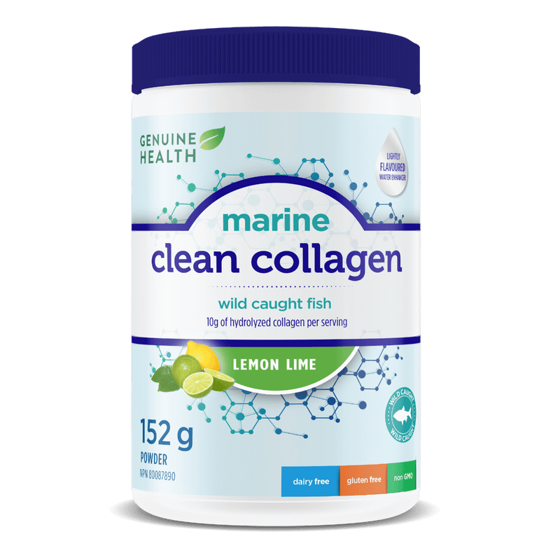 Genuine Health Marine Clean Collagen Powder - Lemon Lime Image 2