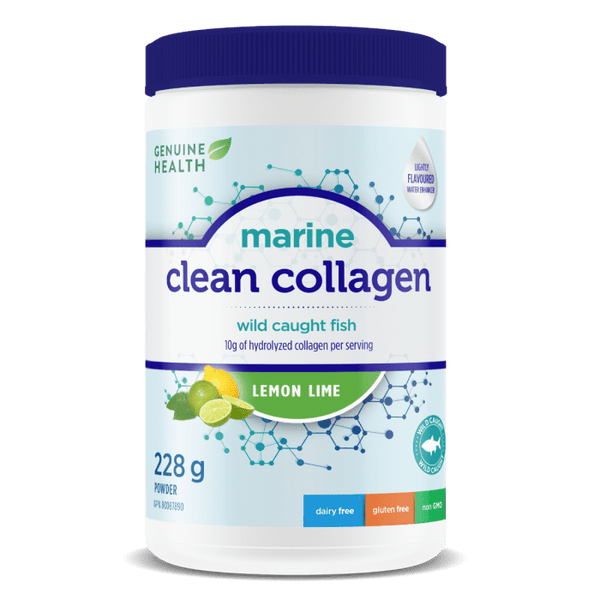 Genuine Health Marine Clean Collagen Powder - Lemon Lime Image 1