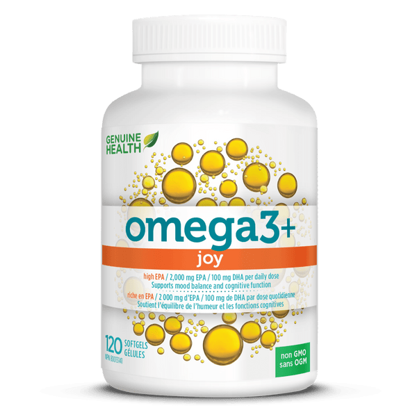 Genuine Health Omega3+ Joy Softgels Image 1