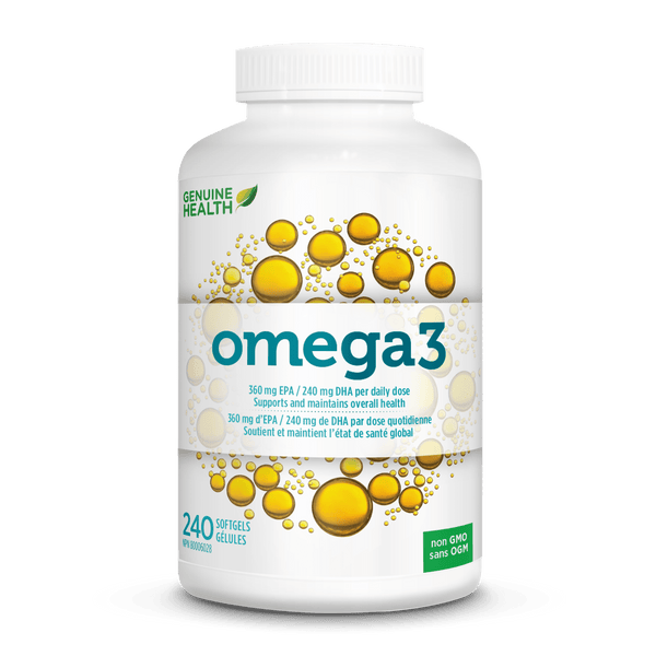Genuine Health Omega3 Softgels Image 1