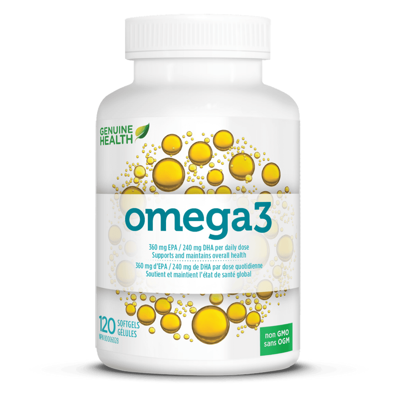 Genuine Health Omega3 Softgels Image 2