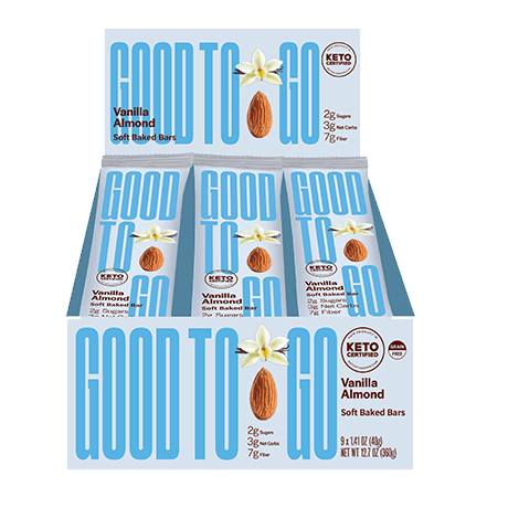 Good To Go Keto Bar - Vanilla Almond Image 2