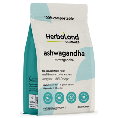 Herbaland Ashwagandha (60 Gummies)