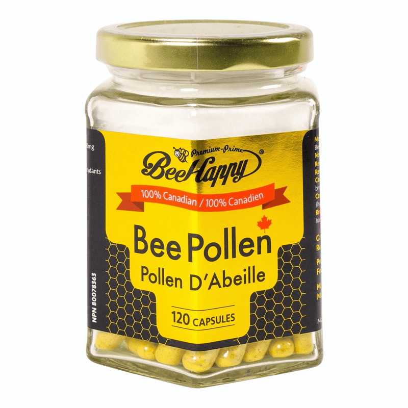 Happy Bee Pollen 120 Capsules Image 1