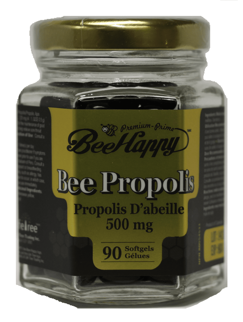 Happy Bee Propolis 500 mg Softgels Image 1