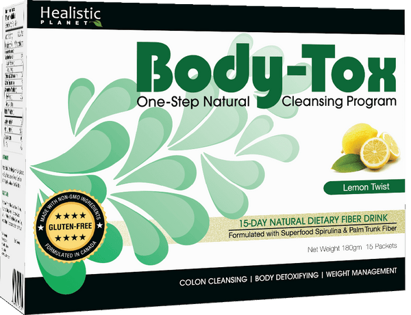 Healistic Planet Body-Tox 15-Day Cleansing Program - Lemon Twist 15 Packets Image 1