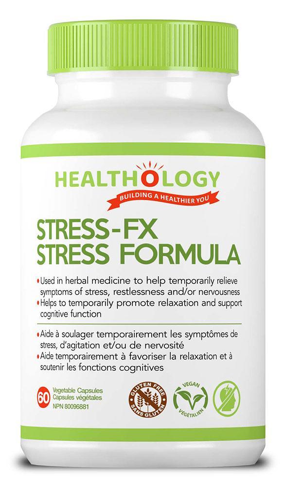 Healthology Stress-FX Stress Formula 60 VCaps Image 1