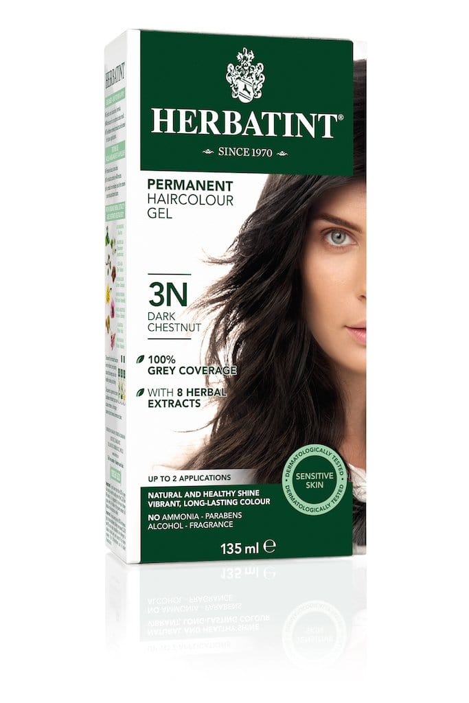 Herbatint Permanent Herbal Haircolor Gel - 3N Dark Chestnut 135 mL Image 1