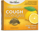 Herbion Naturals Cough - Honey-Lemon 18 Lozenges Image 1