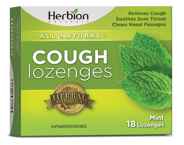 Herbion Naturals Cough - Mint 18 Lozenges Image 1