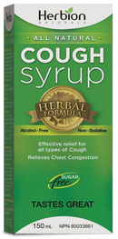 Herbion Naturals Cough Syrup Alcohol-Free 500 mL Image 1