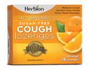 Herbion Naturals Sugar-Free Cough - Orange 18 Lozenges Image 1
