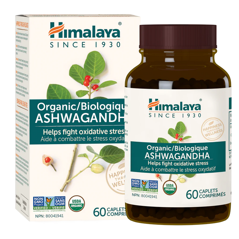Himalaya Organic Ashwagandha (Caplets)