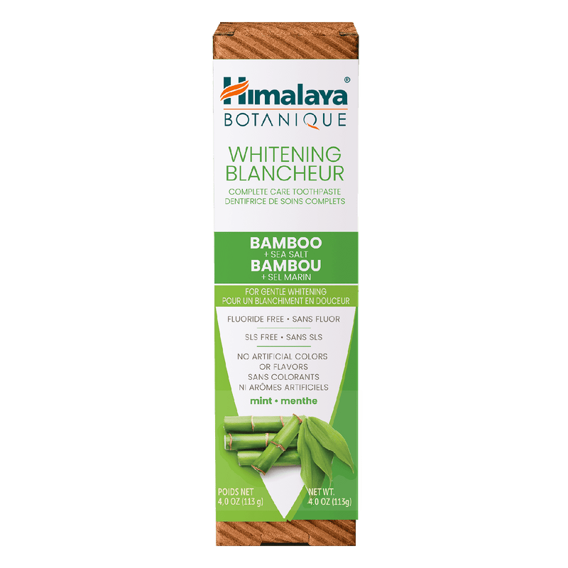 Himalaya Whitening Complete Care Bamboo + Sea Salt Toothpaste - Mint 113 g Image 1