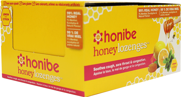 Honibe Honey - Lemon 10 Lozenges Image 2