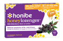 Honibe Honey with Elderberry - Berry 10 Lozenges Image 2