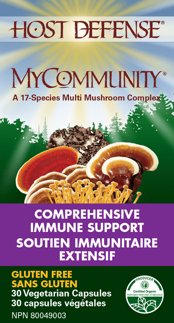 Host Defense MyCommunity Comprehensive Immune Support VCaps Image 1