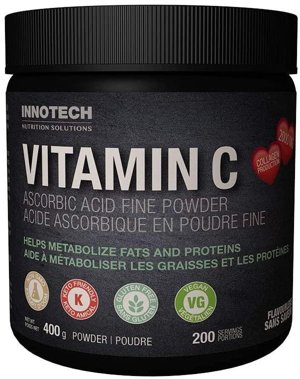 Innotech Vitamin C Ascorbic Acid Fine Powder 400 g Image 1