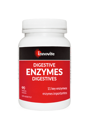 Innovite Digestive Enzymes 90 Capsules Image 1