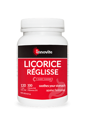 Innovite Licorice 300 mg 120 VCaps Image 1