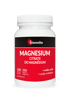 Innovite Magnesium Citrate 250 mg Capsules Image 1