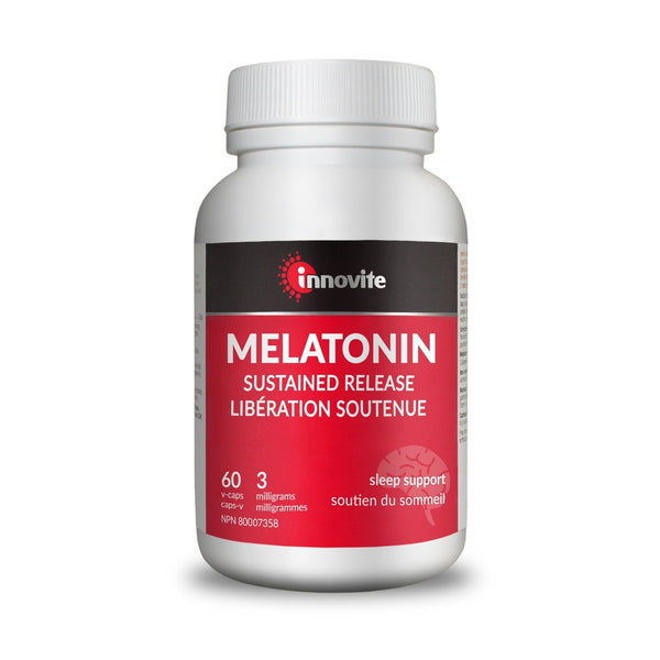 Innovite Melatonin Sustained Release 3 mg 60 VCaps Image 1