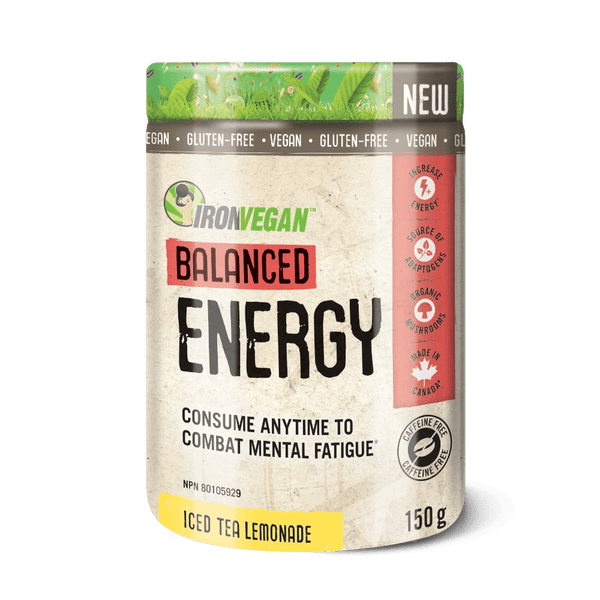 Iron Vegan Balanced Energy - Iced Tea Lemonade 150 g Image 1