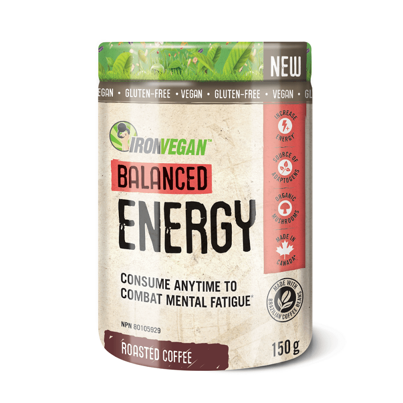 Iron Vegan Balanced Energy - Roasted Coffee 150 g Image 1