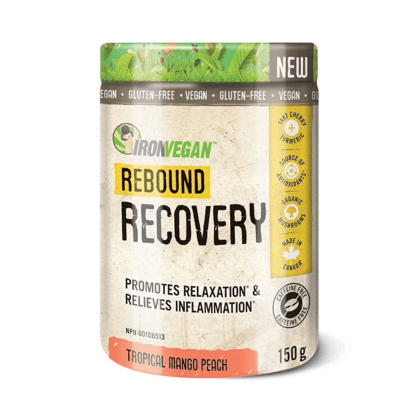 Iron Vegan Rebound Recovery - Tropical Mango Peach 150 g Image 1