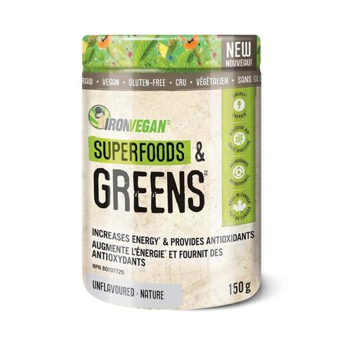 Iron Vegan Superfoods & Greens - Unflavored 150 g Image 1